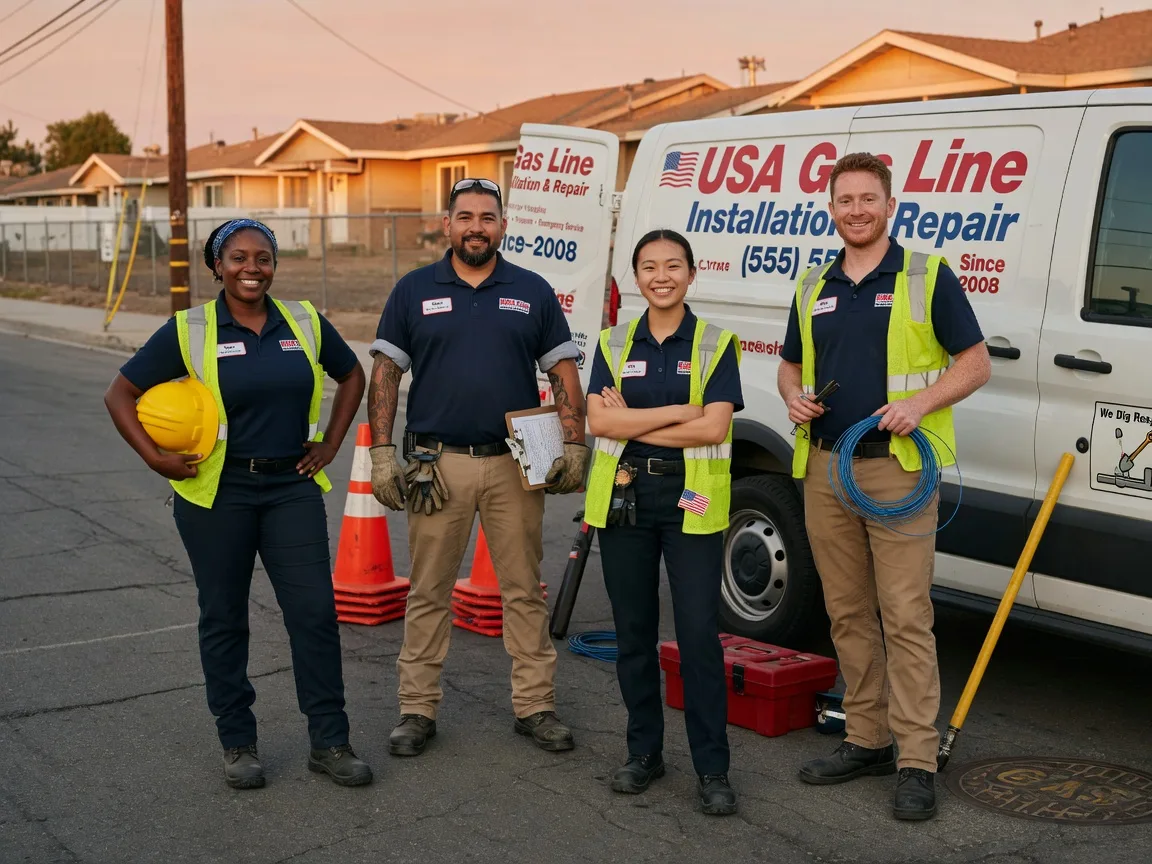 Gas Line Installation company in Mark, IL